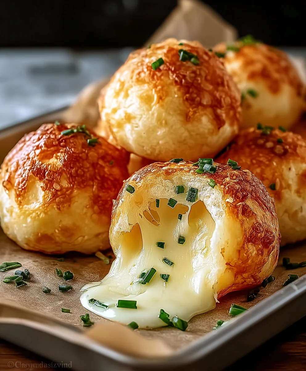 Easy Baked Cheese Bombs - A Flavorful Bite