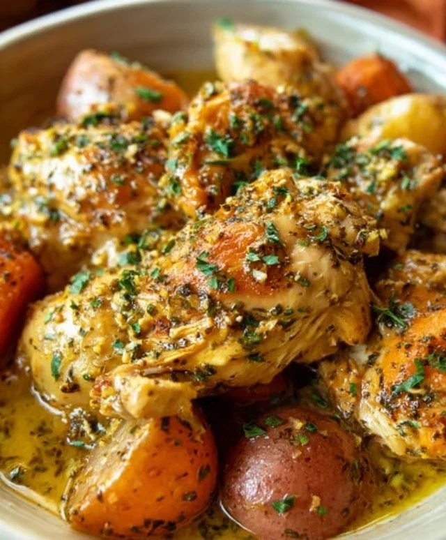 Garlic Butter Chicken Crockpot Recipe: 6-Hour Magic for Tender Bliss