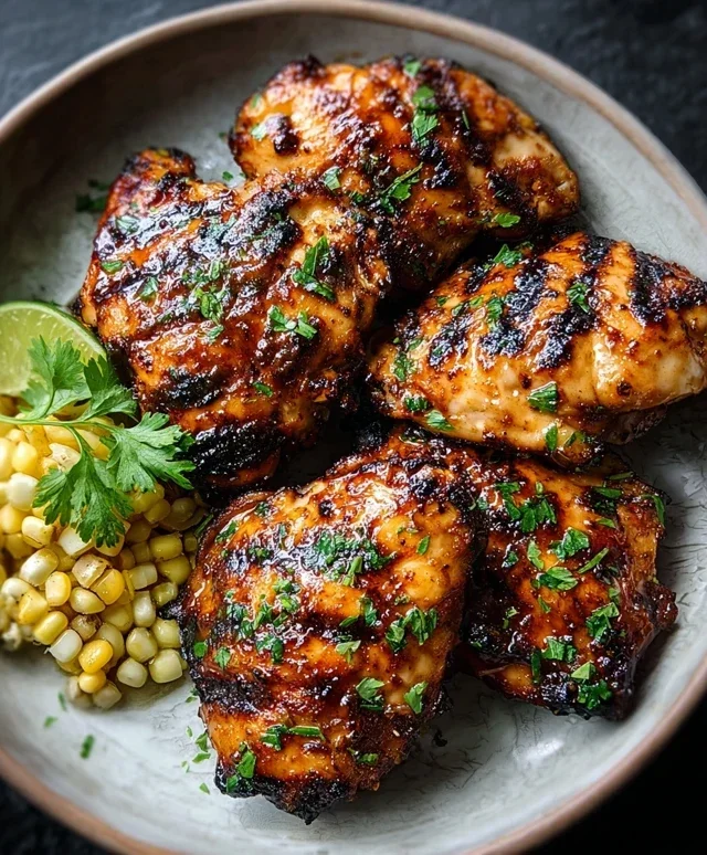 Grilled Hot Honey Chicken