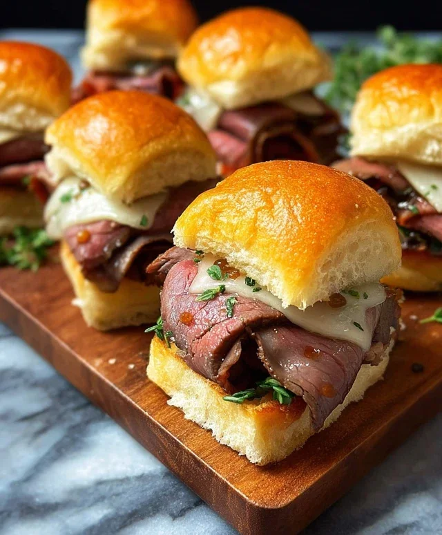 Roast Beef Sliders