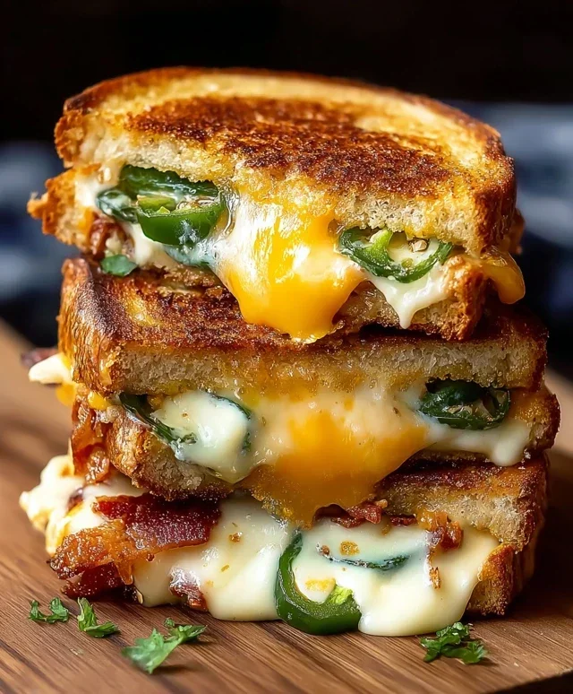 Jalapeño Popper Grilled Cheese