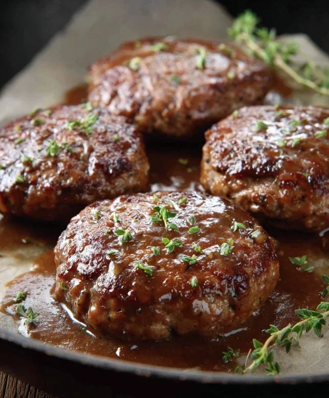 Easy Homemade Salisbury Steak