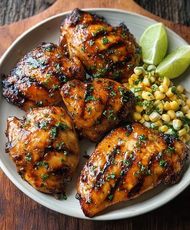 Grilled Hot Honey Chicken