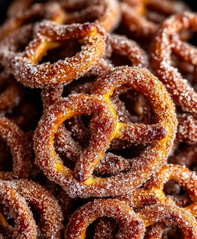 Cinnamon Sugar Pretzels