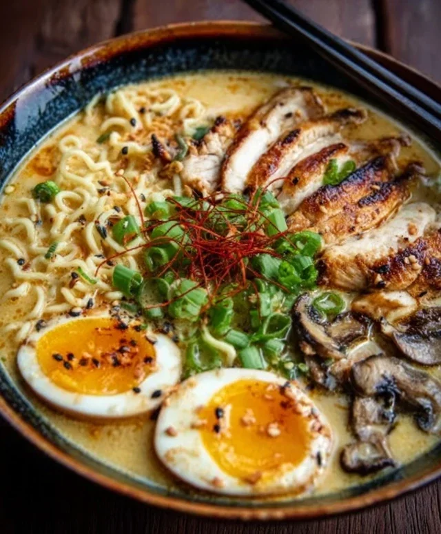 Creamy Garlic Chicken Ramen: An Incredible Ultimate Recipe