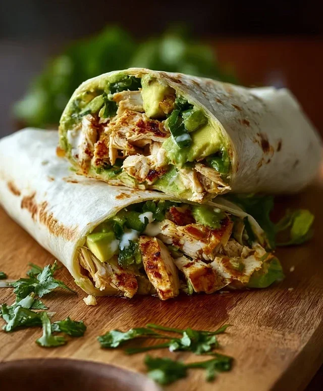 Chicken Avocado Wrap
