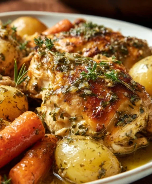 Garlic Butter Chicken Crockpot Recipe: 6-Hour Magic for Tender Bliss
