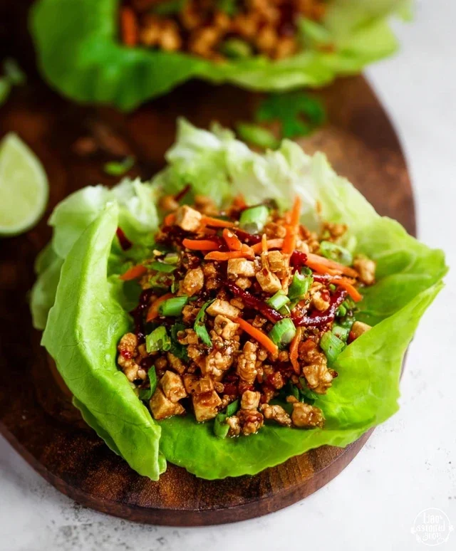Tofu Lettuce Wraps