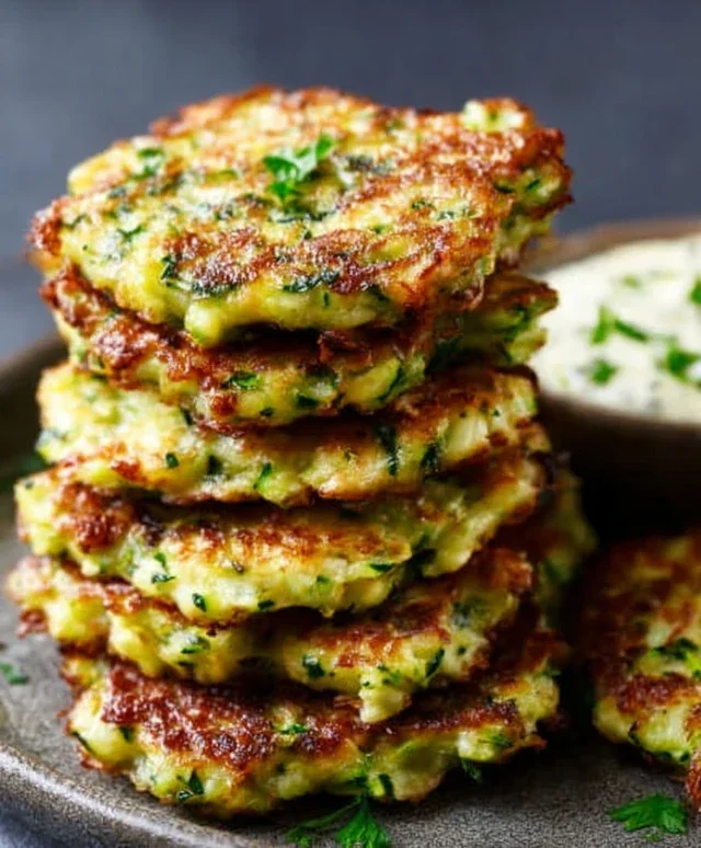 Crispy and Easy Zucchini Fritters Recipe
