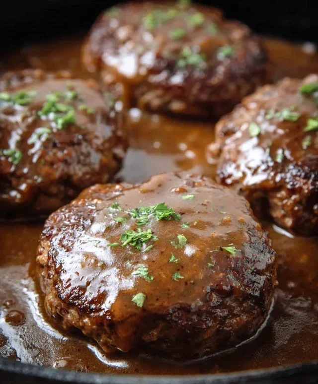 Easy Homemade Salisbury Steak