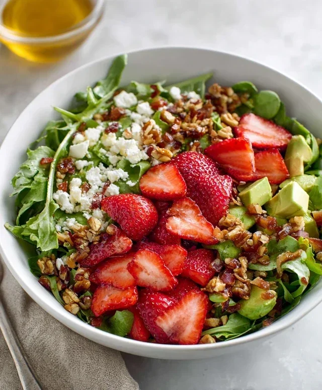 Strawberry Crunch Salad