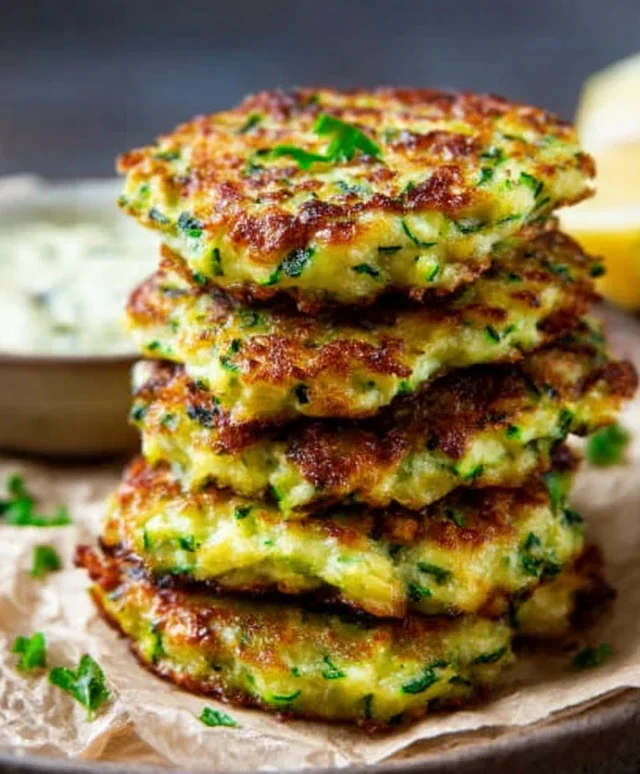 Crispy and Easy Zucchini Fritters Recipe