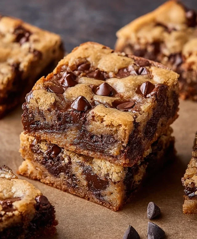 Banana Chocolate Chip Cookie Bars