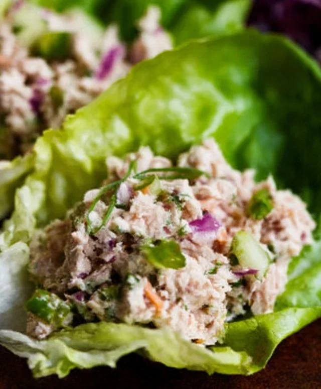 Tuna Lettuce Wraps