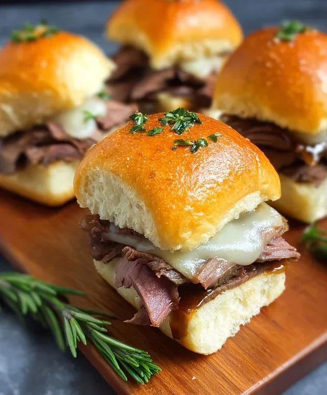 Roast Beef Sliders