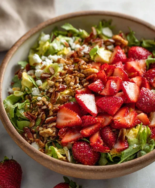 Strawberry Crunch Salad