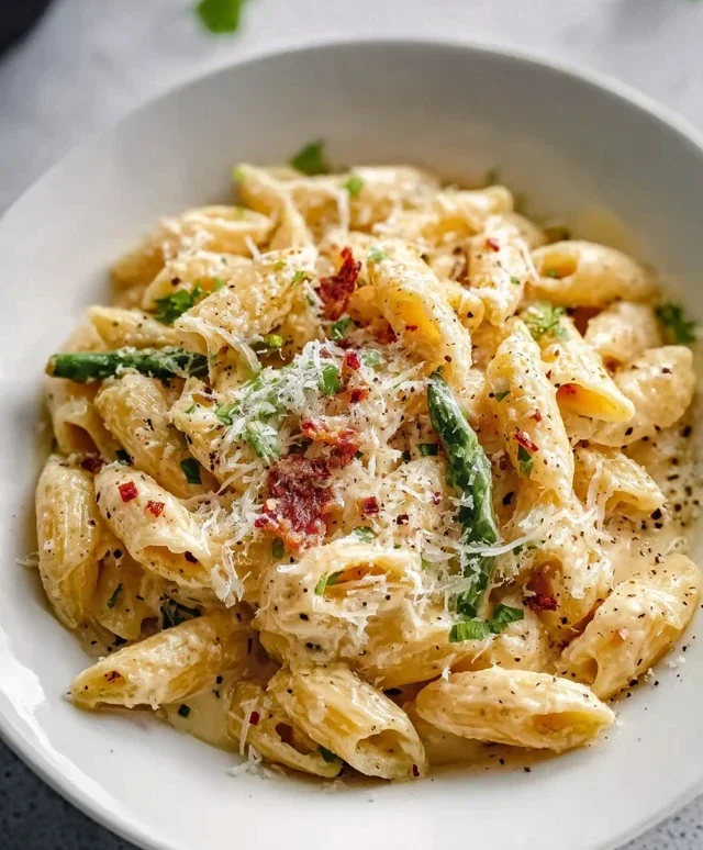 One Pot Creamy Garlic Pasta (Just 20 Minutes!)