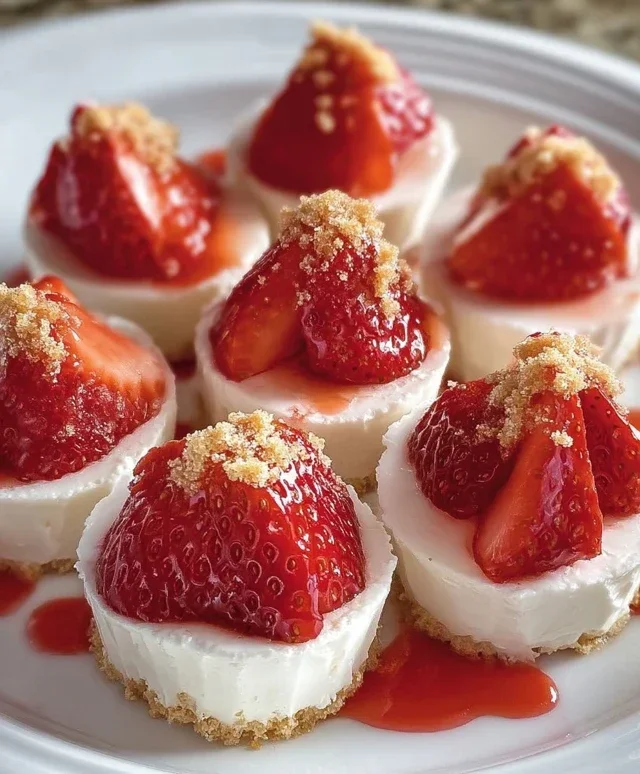 Cheesecake Deviled Strawberries