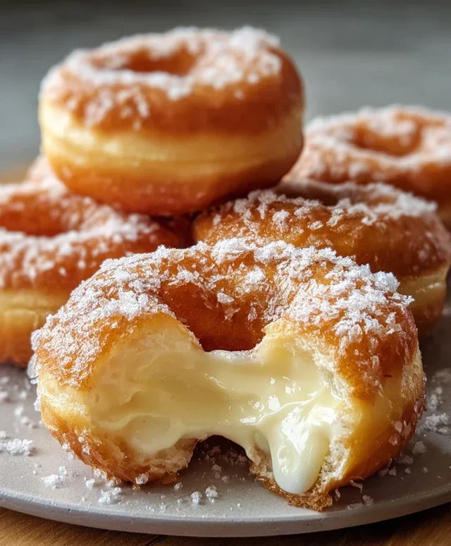 Milky Cheese Donuts
