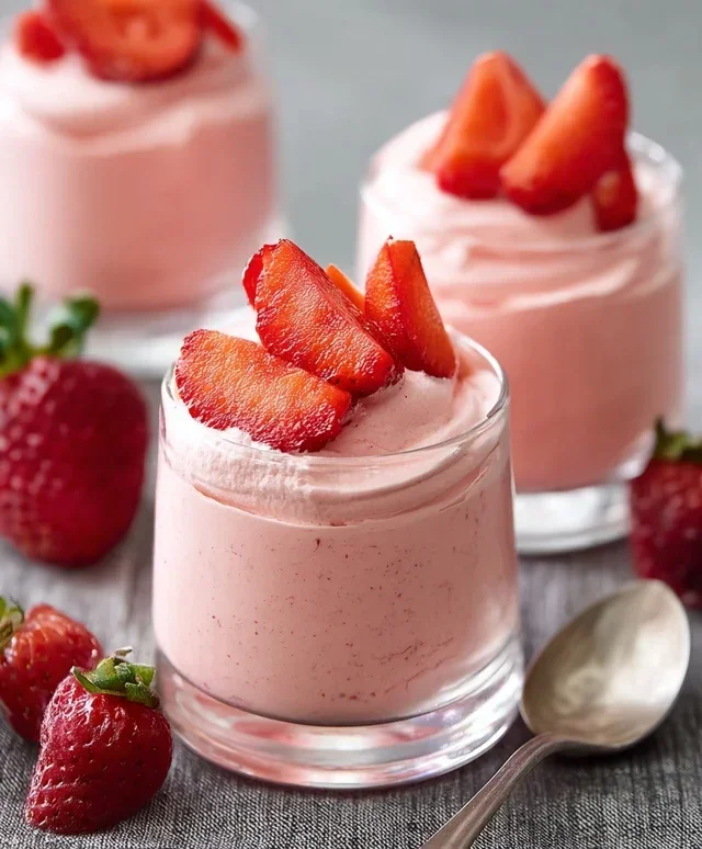 Strawberry Mousse