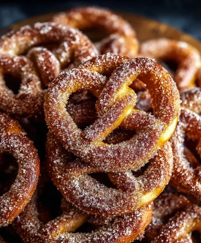 Cinnamon Sugar Pretzels