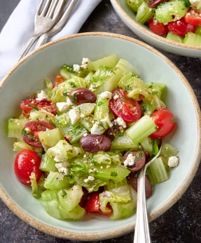 Mediterranean Celery Salad