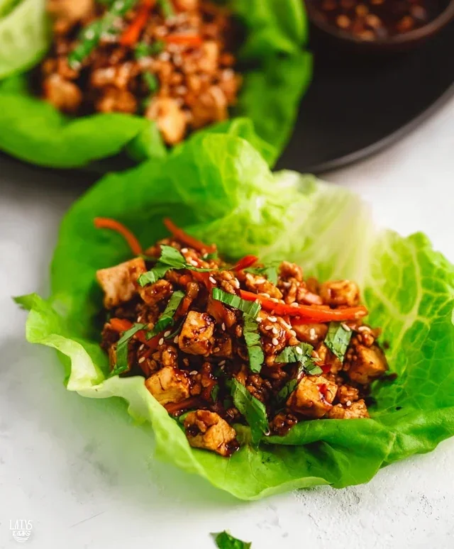 Tofu Lettuce Wraps