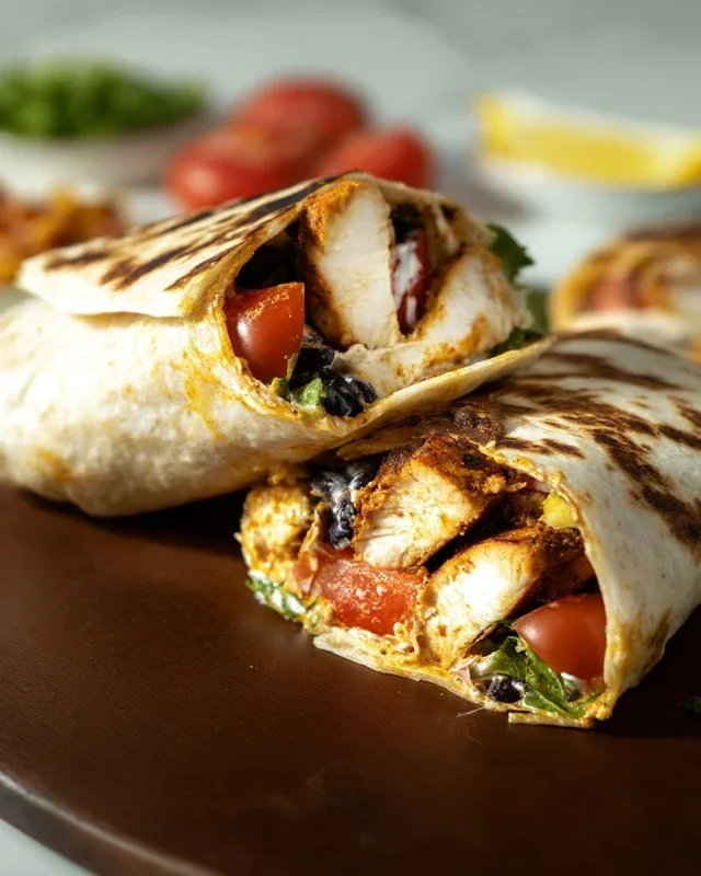 Chipotle Ranch Grilled Chicken Burrito