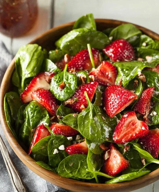 Spinach Strawberry Salad