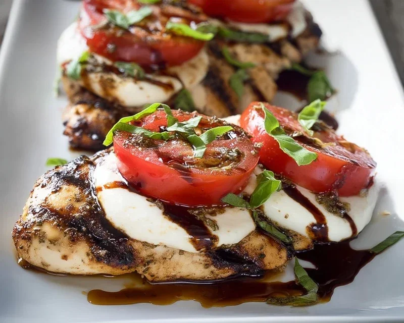 Grilled Chicken Caprese