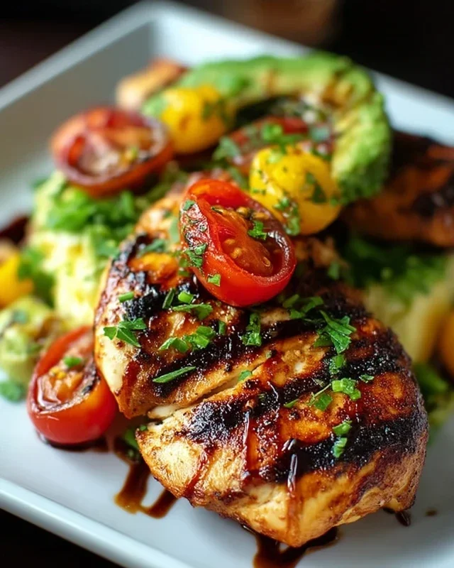 Grilled California Avocado Chicken Recipe