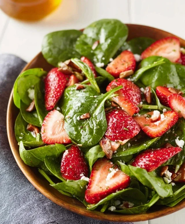 Spinach Strawberry Salad