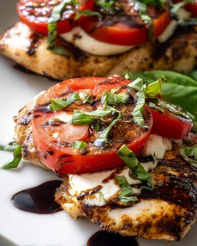 Grilled Chicken Caprese
