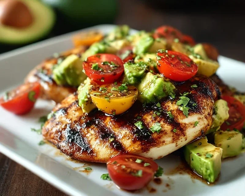 Grilled California Avocado Chicken Recipe