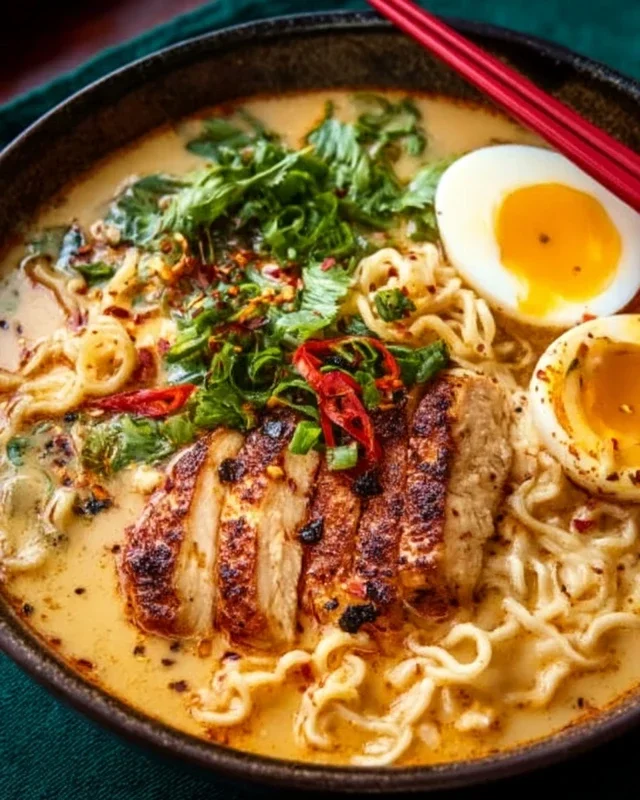 Creamy Garlic Chicken Ramen: An Incredible Ultimate Recipe