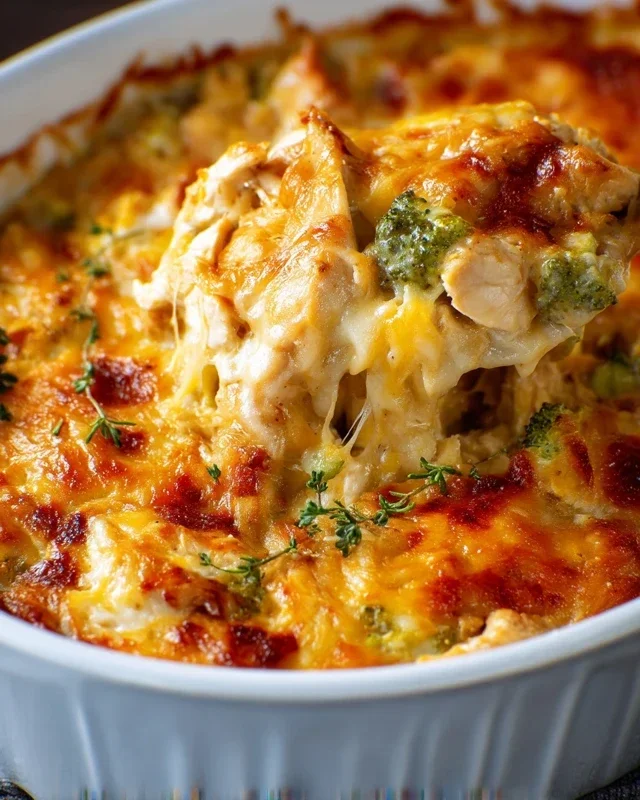 Easy Low Carb Chicken Casserole