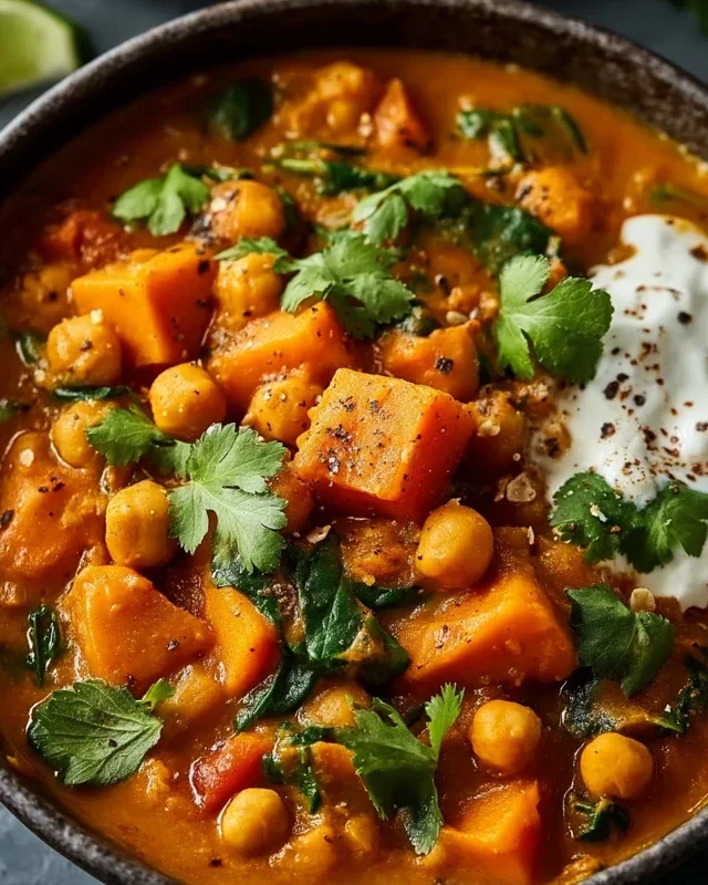 Sweet Potato and Chickpea Curry