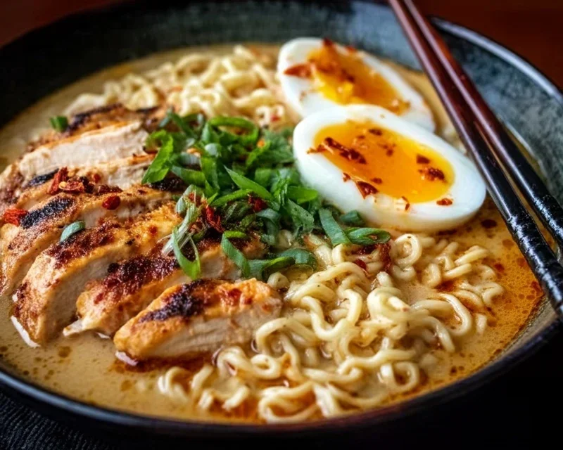 Creamy Garlic Chicken Ramen: An Incredible Ultimate Recipe