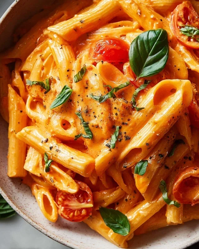 Easy One Pot Creamy Tomato Pasta