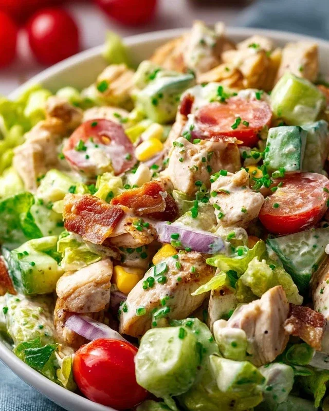 Healthy Ranch Chicken Salad