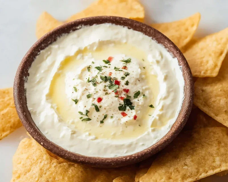 Best Mexican White Cheese Dip