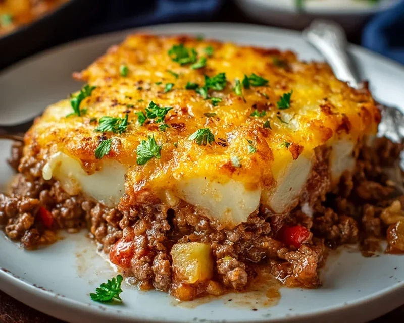 Hobo Casserole Ground Beef