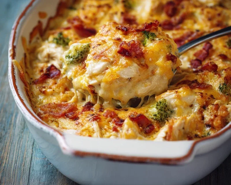 Easy Low Carb Chicken Casserole