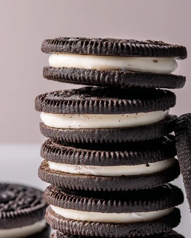 Homemade Oreo Cookies