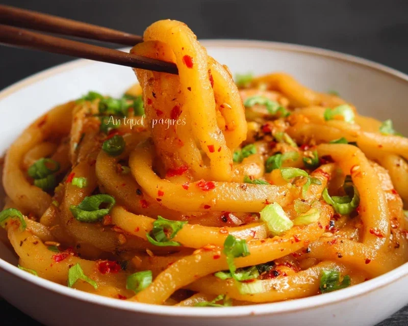 Spicy Potato Noodles