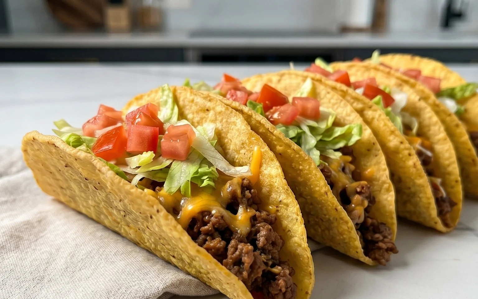 Crispy Ground Beef Tacos