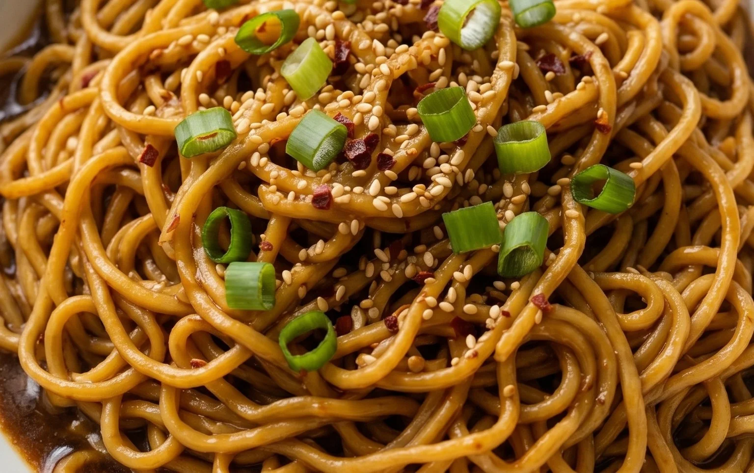 Easy Saucy Ramen Noodles
