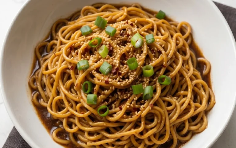 Easy Saucy Ramen Noodles