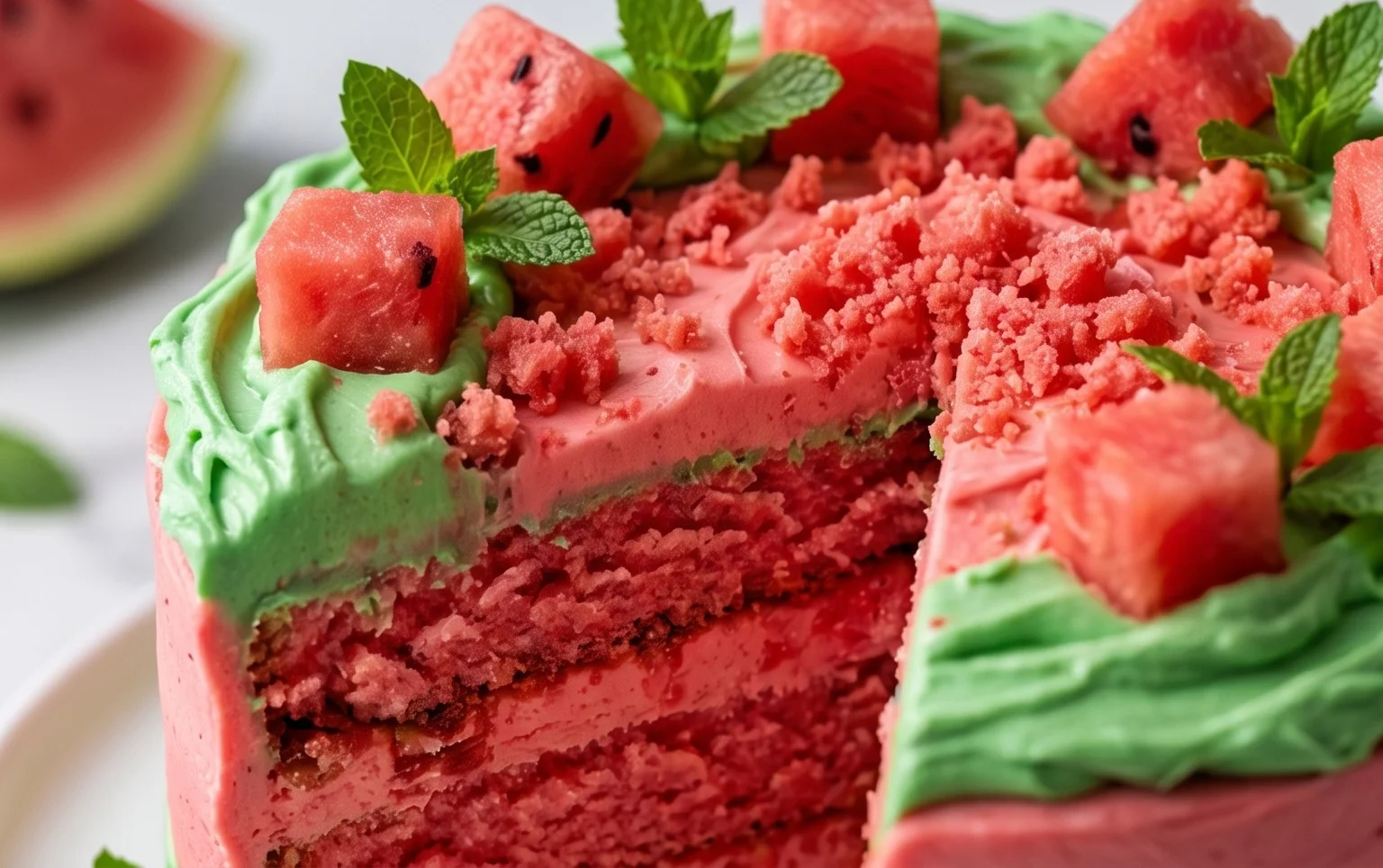 Watermelon Cake