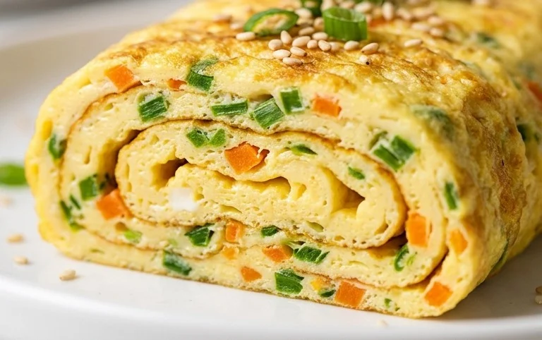 Gyeran Mari (Korean Rolled Omelette)